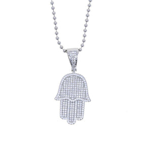 Iced Out Hamsa